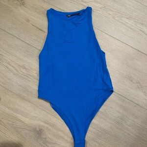 Zara Bright Blue Bodysuit
